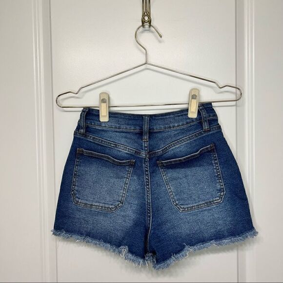 YMI Dream Authentic High Waist  Denim Shorts - Picture 2 of 7